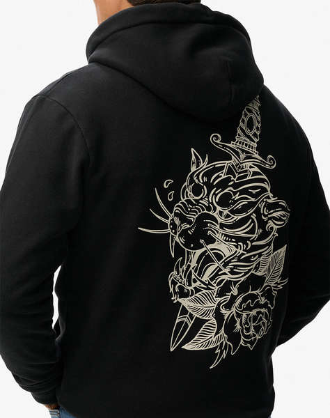 SUPERDRY D2 OVIN TATTOO FLASH LOOSE HOOD HANORAC DE BARBATI
