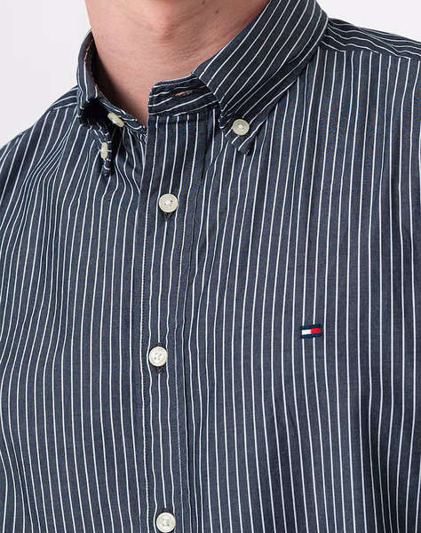 TOMMY HILFIGER CORE HAIRLINE POPLIN RF SHIRT