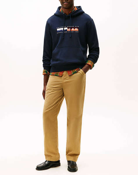 TOMMY HILFIGER TH COLOUR BLOCK GRAPHIC HOODIE