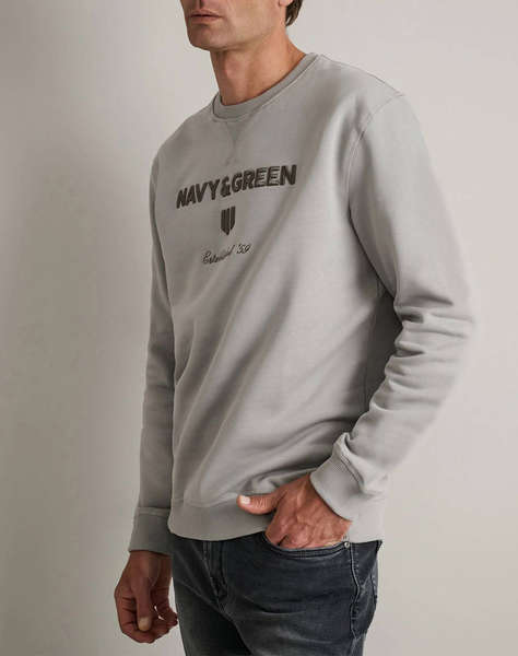 NAVY&GREEN BLUZA HANORAC DECOLTEU M/M