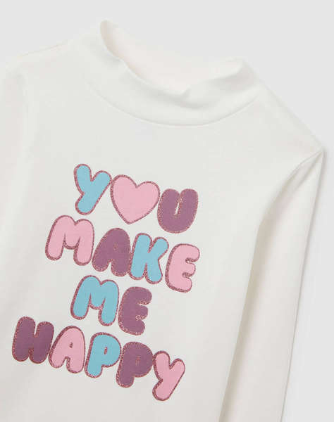 OVS MOCK NECK 4/5COL GLITTER