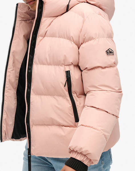SUPERDRY D1 SDSW HOODED SPORTS PUFFER JACKET GEACA DE DAMA