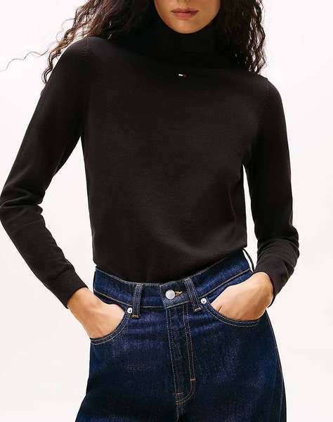 TOMMY JEANS TJW ESSENTIAL TRTLNK SWEATER
