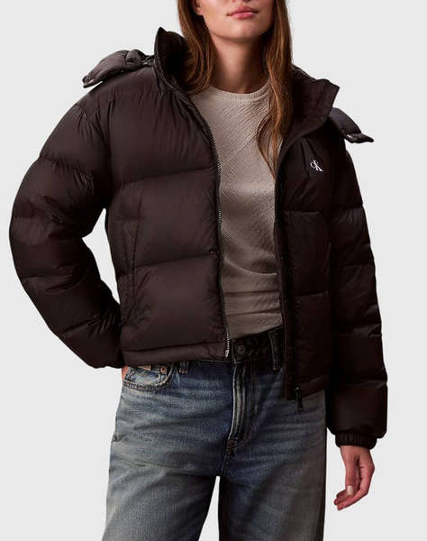 CALVIN KLEIN ESSENTIAL MIDWEIGHT PUFFER JACKE