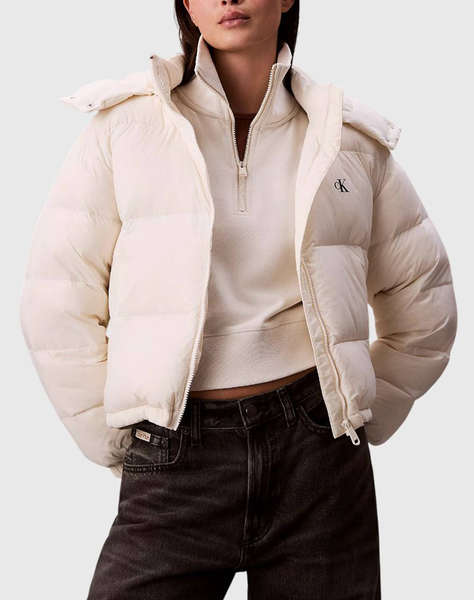 CALVIN KLEIN ESSENTIAL MIDWEIGHT PUFFER JACKE