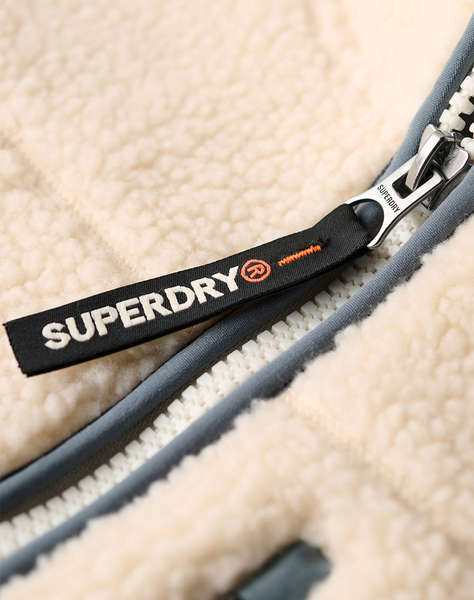SUPERDRY D1 OVIN OUTDOOR FULL ZIP FLEECE HANORAC DE DAMA