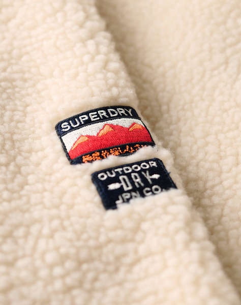 SUPERDRY D1 OVIN OUTDOOR FULL ZIP FLEECE HANORAC DE DAMA