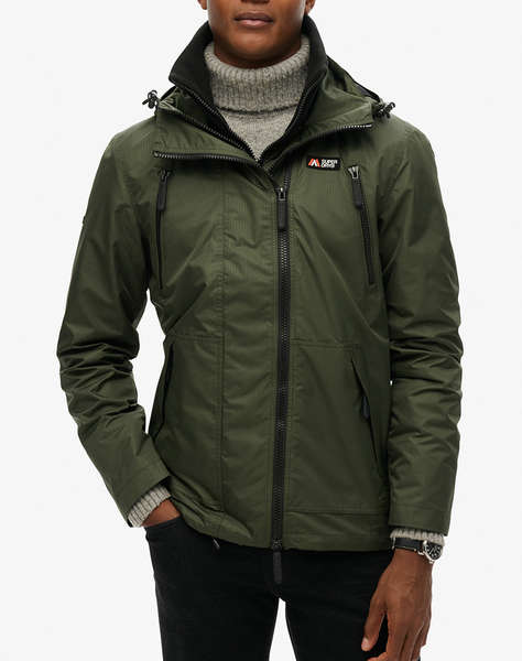 SUPERDRY D1 SDSW HOODED MTN WINDBREAKER JACKET GEACA DE BARBATI