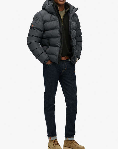 SUPERDRY D1 SDSW HOODED SPORTS PUFFER JACKET GEACA DE BARBATI