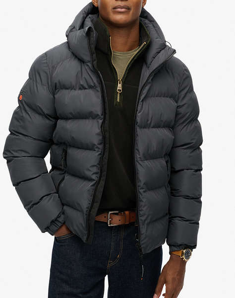 SUPERDRY D1 SDSW HOODED SPORTS PUFFER JACKET GEACA DE BARBATI