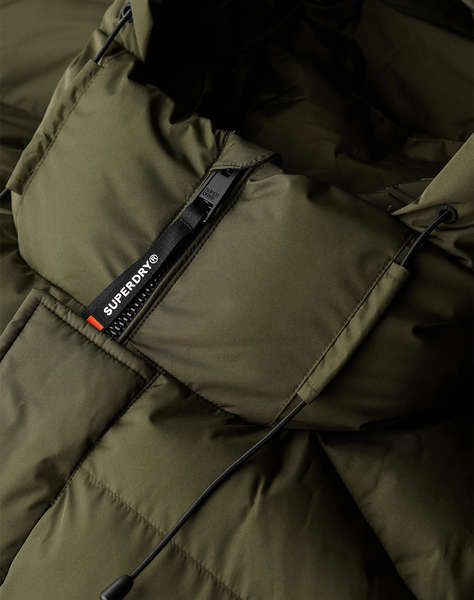 SUPERDRY D2 SDSW HOODED 5 BAFFLE SPORTS PUFFER GEACA DE BARBATI