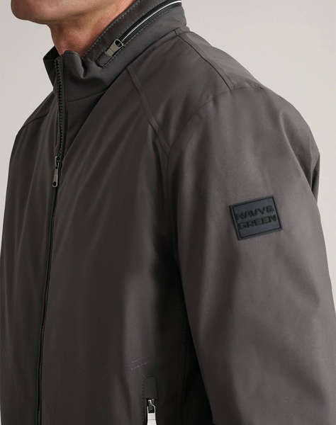 NAVY&GREEN JACKET CU GLUGA DETASABILA