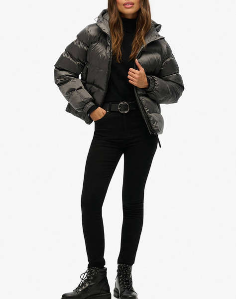 SUPERDRY D1 SDSW HOODED LUXE SPORTS PUFFER GEACA DE DAMA