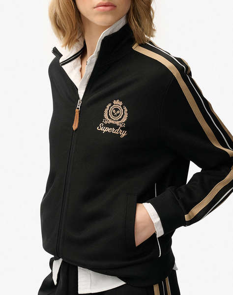 SUPERDRY D3 SDSW COUNTRY CLUB TRACK TOP HANORAC DE DAMA