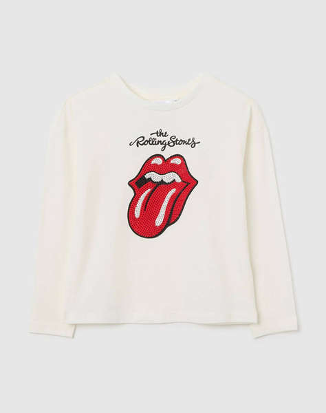 OVS T-SHIRT LS ROLLING STONES