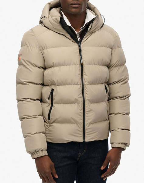 SUPERDRY D1 SDSW HOODED SPORTS PUFFER JACKET GEACA DE BARBATI