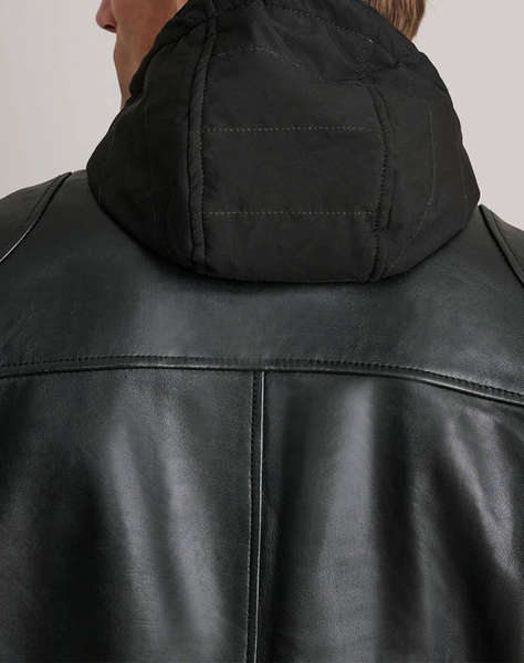 NAVY&GREEN JACKET DIN PIELE