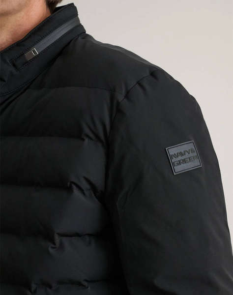 NAVY&GREEN JACKET CU GLUGA DETASABILA