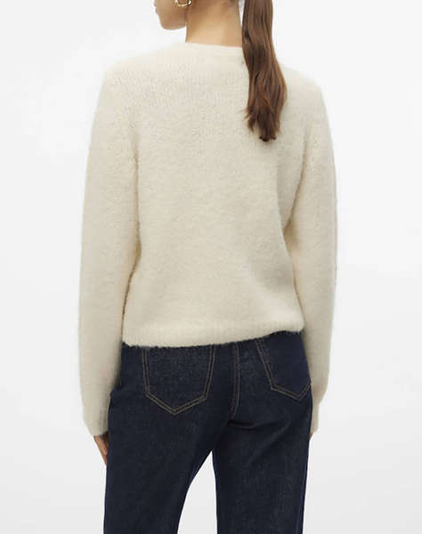 VERO MODA VMNOVAH LS O-NECK PULLOVER GA NOOS