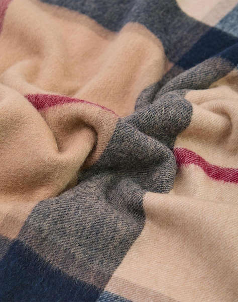 BARBOUR BARBOUR ROSEFIELD TARTAN SCARF