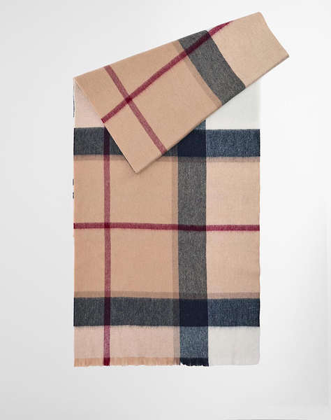 BARBOUR BARBOUR ROSEFIELD TARTAN SCARF