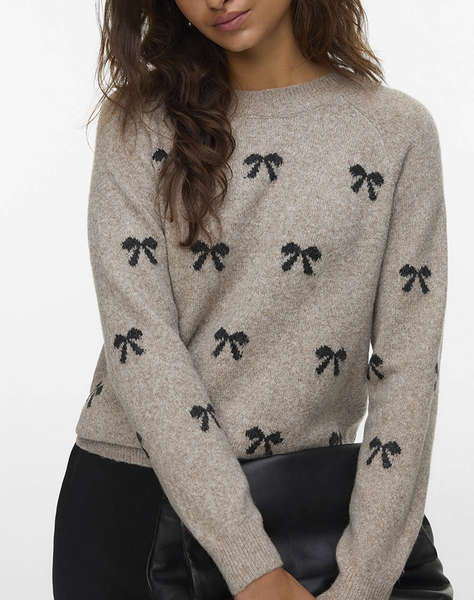 VERO MODA VMDOFFY INTARSIA LS O-NCK PULLOV GA NOOS