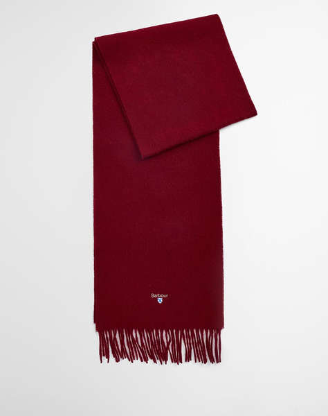 BARBOUR BARBOUR PLAIN LAMBSWOOL SCARF