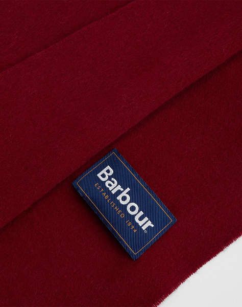 BARBOUR BARBOUR PLAIN LAMBSWOOL SCARF