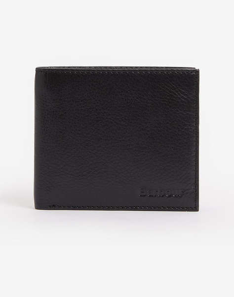 BARBOUR BARBOUR COLWELL LEATHER BILLFOLD WALLET (Dimensiuni: 9.5 x 11cm.)