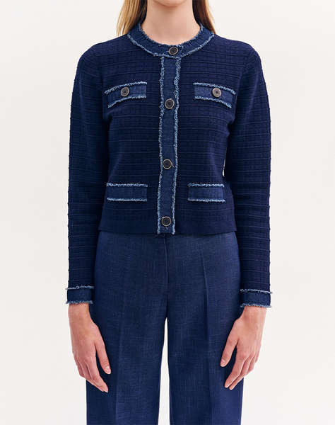 FOREL Cardigan tricotat