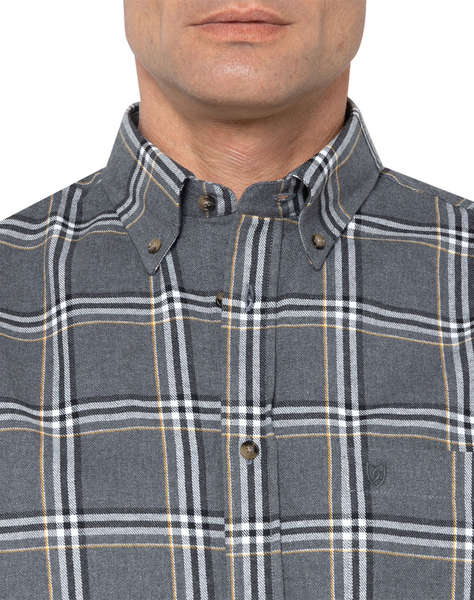 THE BOSTONIANS CAMASA COPLEY FLANNEL REGULAR FIT BigCheck FLANNEL Button-down Regular FIT