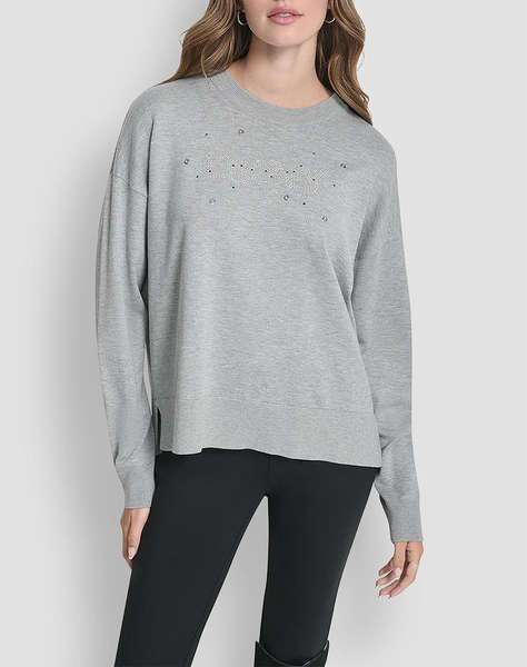 DKNY P5MSBY47 PULOVER CU MANECA LUNGA DKNY