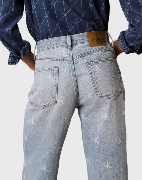 CALVIN KLEIN TH WD LG CK DSTRSSD