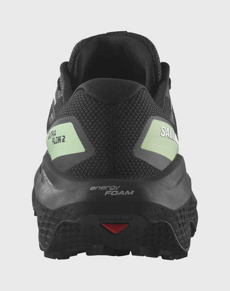 SALOMON TRAIL RUNNING - ULTRA ULTRA FLOW 2 GTX BLAC BLACK / BLACK / PATINA GREEN INCALTAMINTE DE BARBATI