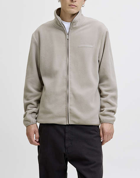JACK&JONES JCOFUSION FLEECE SWEAT ZIP HIGH NECK