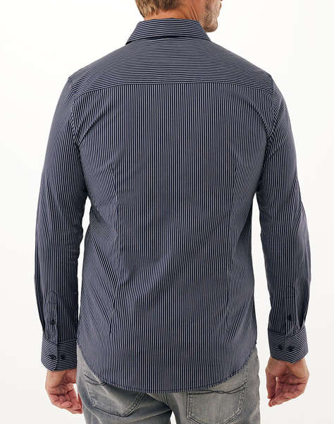 MEXX ANETO Striped easy iron shirt