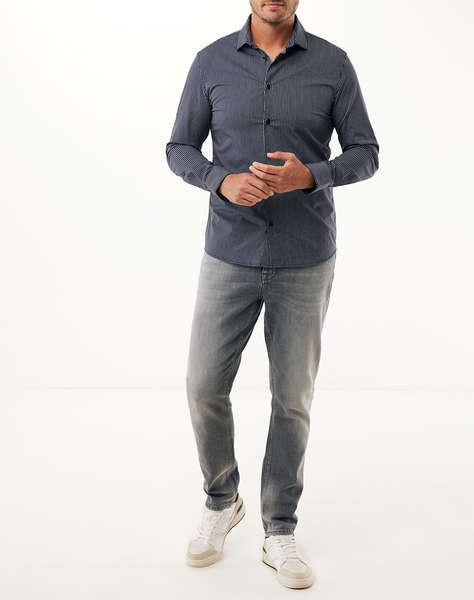 MEXX ANETO Striped easy iron shirt