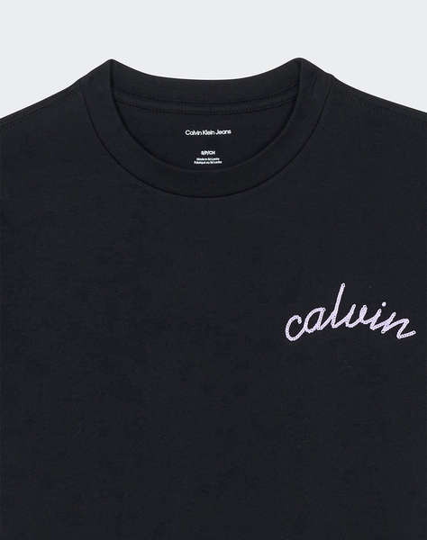 CALVIN KLEIN JEANS CALVIN LINE EMBROIDERY CLASSIC T