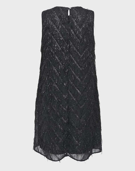 ONLY ONLFAYE LIFE SL FEATHER DRESS WVN