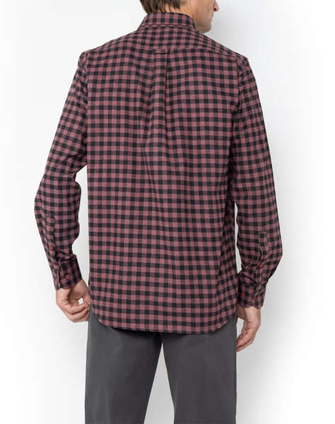 THE BOSTONIANS CAMASA MAVERICK FLANNEL REGULAR FIT MedCheck FLANNEL Button-down Regular FIT