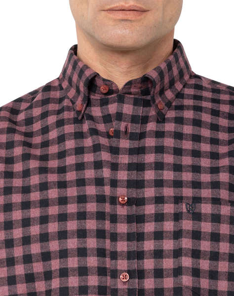 THE BOSTONIANS CAMASA MAVERICK FLANNEL REGULAR FIT MedCheck FLANNEL Button-down Regular FIT
