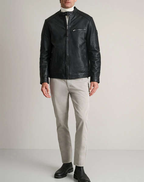 NAVY&GREEN JACKET PIELE