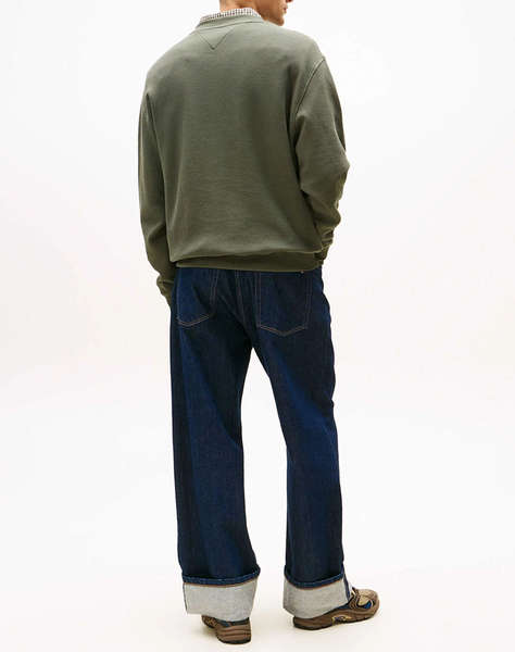 TOMMY JEANS TJM RLX WAFFLE SCRIPT CREW