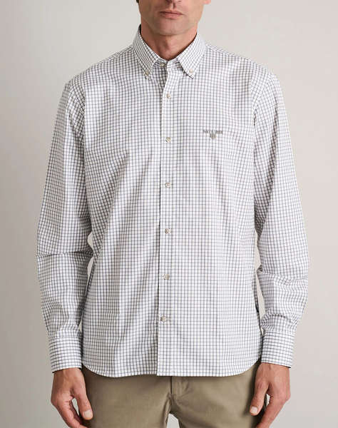 NAVY&GREEN CAMASA COMFORT FIT