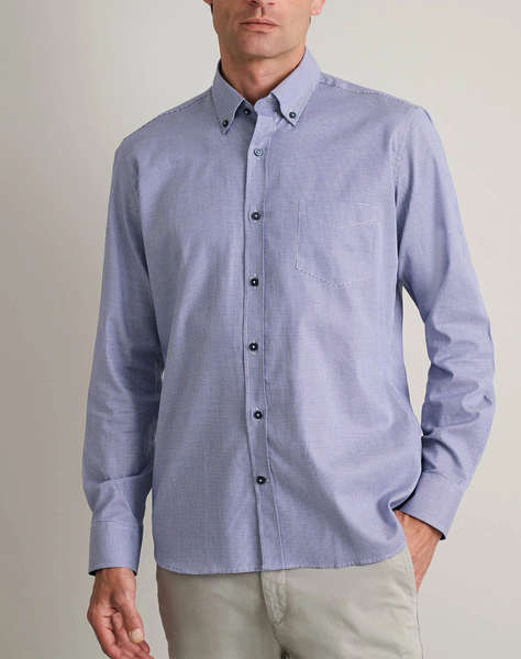 NAVY&GREEN CAMASA COMFORT FIT