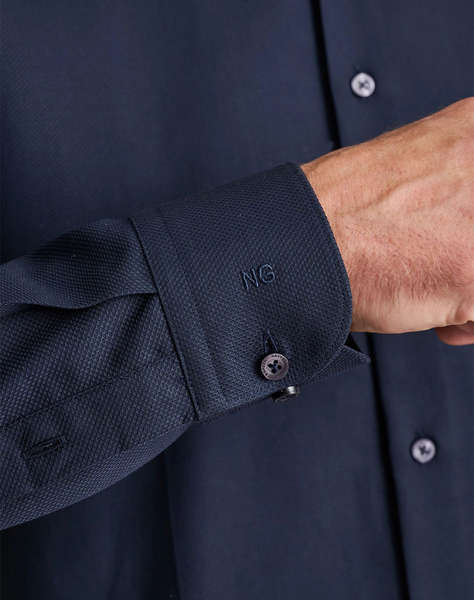 NAVY&GREEN CAMASA COMFORT FIT