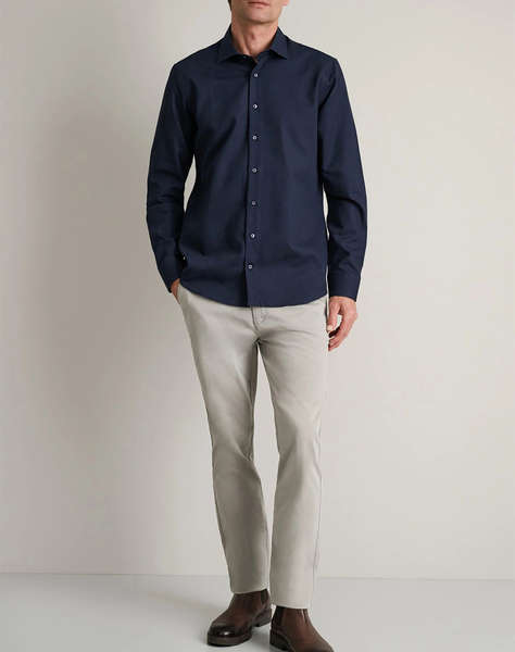 NAVY&GREEN CAMASA COMFORT FIT