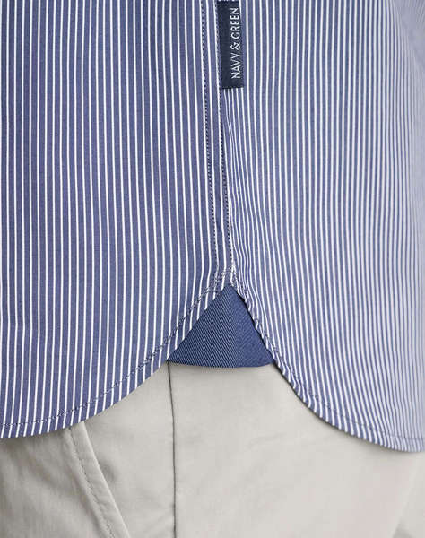 NAVY&GREEN CAMASA COMFORT FIT