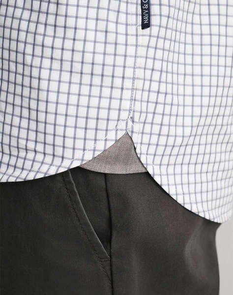 NAVY&GREEN PANTALONI MODERN FIT