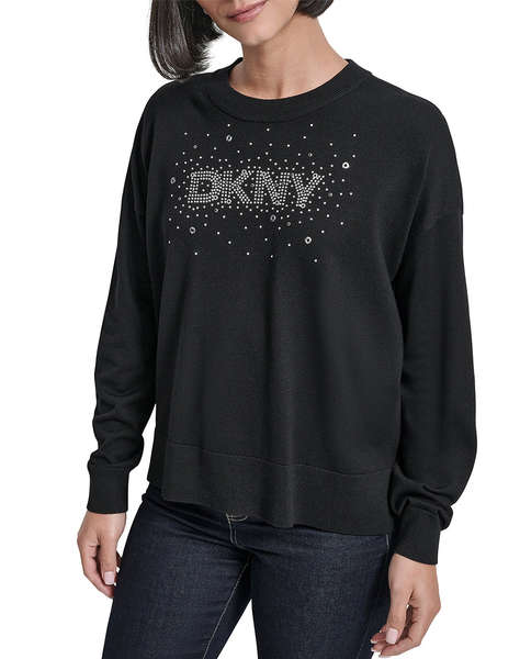 DKNY P5MSBY47 PULOVER CU MANECA LUNGA DKNY